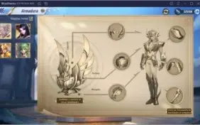 Conta Saint Seiya Awakening Lv 70
