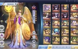 Conta Saint Seiya Awakening Lv 70