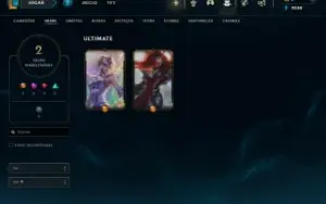 Conta S/ Email Confirmado Nunca Teve Elo/ 2 Ultimates