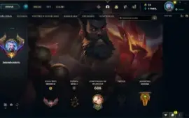 Conta League of Legends com mais de 500 skins