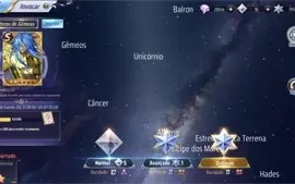 SAINT SEIYA AWAKENING -INICIANTES COM GEMAS AVANÇADAS