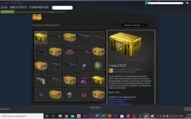 CONTA STEAM BARATA CS PRIME - AK CRUZADA