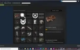 CONTA STEAM BARATA CS PRIME - AK CRUZADA