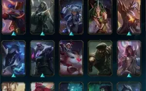 Conta lol lvl 111 com varias skins
