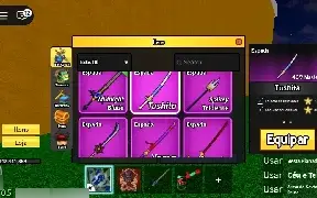 Combo Contas Blox Fruits Upadas