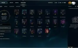 Conta League of Legends 107 CHAMP's , PLATINA V