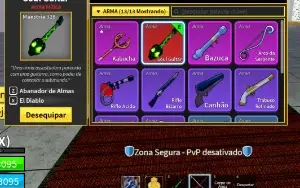 conta blox fruit LVL MAX,muitos gamepass