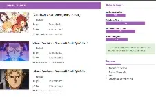 Template Blogger Fanbase Animes / Mangas