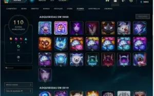 CONTA GOLD LEAGUE OF LEGENDS