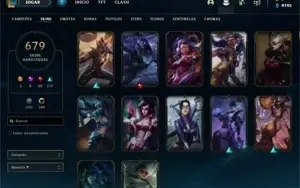 PROMOÇÃO! Conta do lol mestre