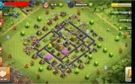Clash of clans cv7 mais clã