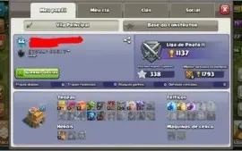 Clash of clans cv7 mais clã