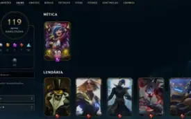 Conta League of Legends Full Acesso - 151 Champs e 119 Skins