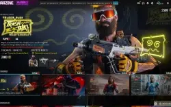 Conta Warzone c/ blackcell e 2500 CP + MW3 Cofre na Steam