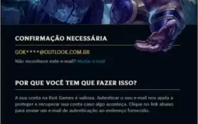 Sem Confirmação de E-mail com 95 campeões