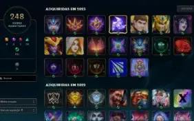 Conta antiga - Todos os champs