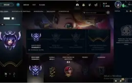 Conta smurf lvl 45 Diamante 1 50 Pdl