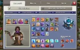 Conta Clash of clans CV 13 quase Full + Vila do C. Full