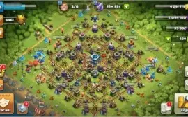 Conta Clash of clans CV 13 quase Full + Vila do C. Full