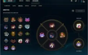 CONTA COM TODOS CAMPEOES E 241SKINS.