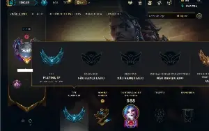 Unranked com TODOS os champs e 193 Skins ( ADC / JG )