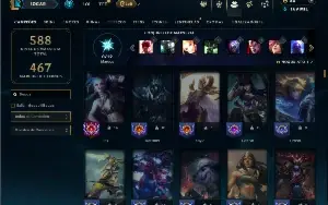 Unranked com TODOS os champs e 193 Skins ( ADC / JG )