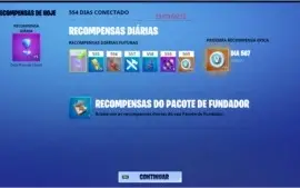 Conta Epic Games (Fortnite) Cap. 1, Temp. 5 + Salve o Mundo