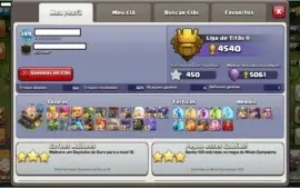 Conta Full Cv11 Clash of Clans