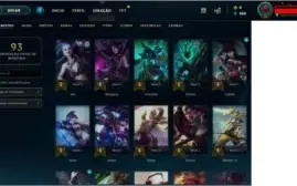 Conta De Lol Level 30, Unranked