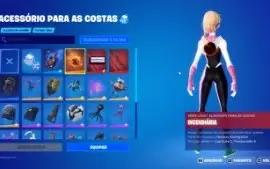 CONTA FORNITE 30 SKINS