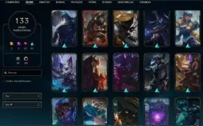 Conta do lol, com skin exclusiva do Pyke