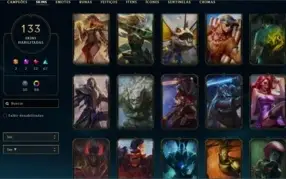 Conta do lol, com skin exclusiva do Pyke