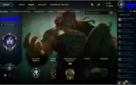 CONTA LEAGUE OF LEGENDS