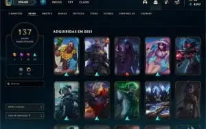 CONTA DE LOL