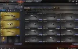 CONTA CROSSFIRE AL GENERAL 7 VIPS + 11 M.N + ARMAS RARAS KD+