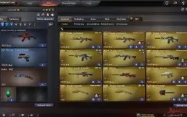 CONTA CROSSFIRE AL GENERAL 7 VIPS + 11 M.N + ARMAS RARAS KD+