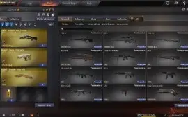CONTA CROSSFIRE AL GENERAL 7 VIPS + 11 M.N + ARMAS RARAS KD+