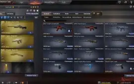 CONTA CROSSFIRE AL GENERAL 7 VIPS + 11 M.N + ARMAS RARAS KD+