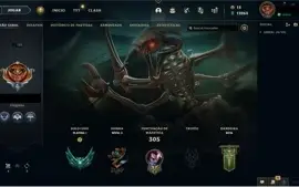 Conta LoL com Diversas skins Lendárias e Épicas