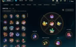Conta LOL Ferro Boas Skins
