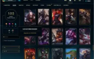 Conta Lol lvl 238,Todos os champs