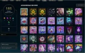 Conta Lol lvl 238,Todos os champs