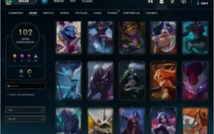 Conta Lol lvl 238,Todos os champs