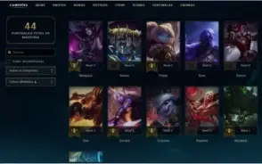 Conta Bronze 1 LOL
