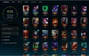 League of Legends Conta diamante