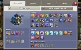 Clash Of Clans CV12 - +6.000 gemas