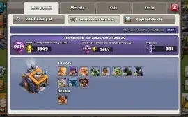 Conta CV14 BEM UPADA Clash of Clans (PROMOÇÃO)