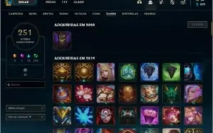 Conta League of Legends