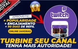 [Promoção] 10K Seguidores Twitch R$ 29,99 | Entrega Imediata