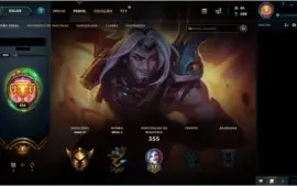 Conta League of Legends LVL 226 | Gold 4 26PDL